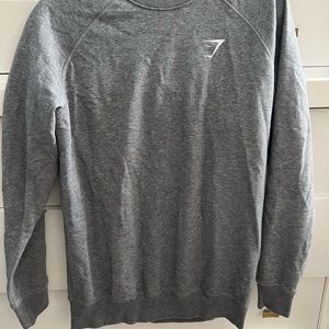 Mens Grey Gymshark Crewneck